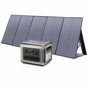 ALLPOWER 2500W Solar Generator (R2500 + SP027 100W Solar Panel)