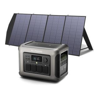 ALLPOWERS 1800W Solar Generator (R1500 + 200W Solar Panel)