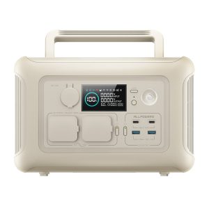 ALLPOWERS R600 Beige Portable Power Station 600W 299Wh LiFeP04 Battery