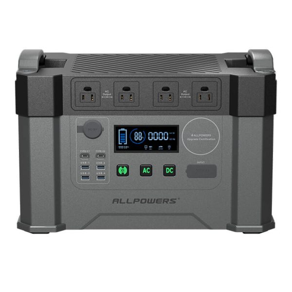 ALLPOWERS S2000 Portable Power Station 2000W 1500Wh (Refurbished)