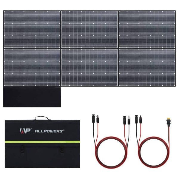 Flash Deal-ALLPOWERS SP039 600W Monocrystalline Portable Solar Panel