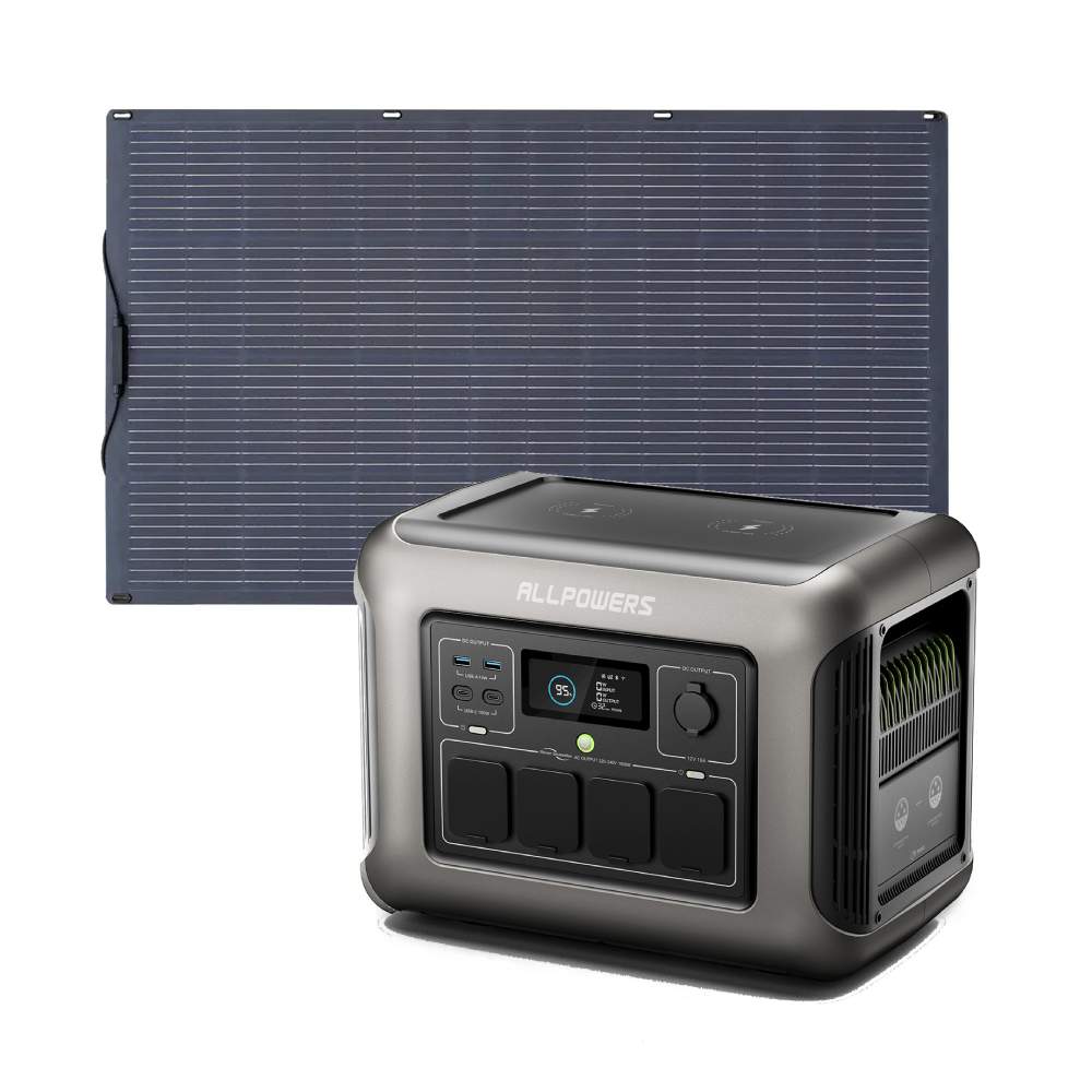 ALLPOWERS Solar Generator Kit 1800W - Power Tools