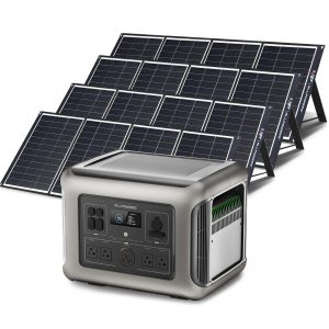 ALLPOWERS Solar Generator Kit 2500W Power Station 200W Solar Panel