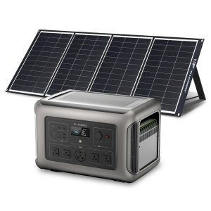 ALLPOWERS Solar Generator Kit 3200W Power Station 200W Solar Panel