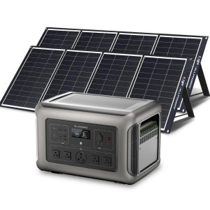ALLPOWERS Solar Generator Kit 3200W Power Station 200W Solar Panel