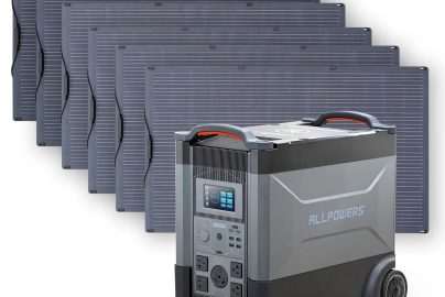 ALLPOWERS Solar Generator Kit 3600W (R4000 + SF200 200W Flexible Solar Panel), Power Tools – offer, price and specs