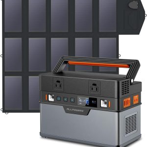 ALLPOWERS Solar Generator Kit 700W (S700 + SP012 100W Solar Panel)