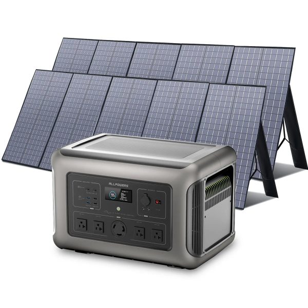 Solar Generator Kit 3200W Power Station 400W Solar Panel