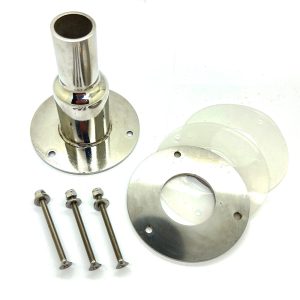 24mm exhaust hull skin fitting straight through for Eberspacher or Webasto Marine Heaters