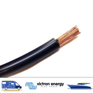 Black 16mm2 Cable per meter 110amp DC For Victron Orion Battery Chargers