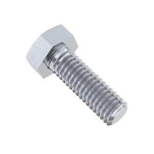 Butler Technik Stainless Steel Bolt M6 x 12mm Full Thread Hexagonal Head 10mm Socket DIN933 A2