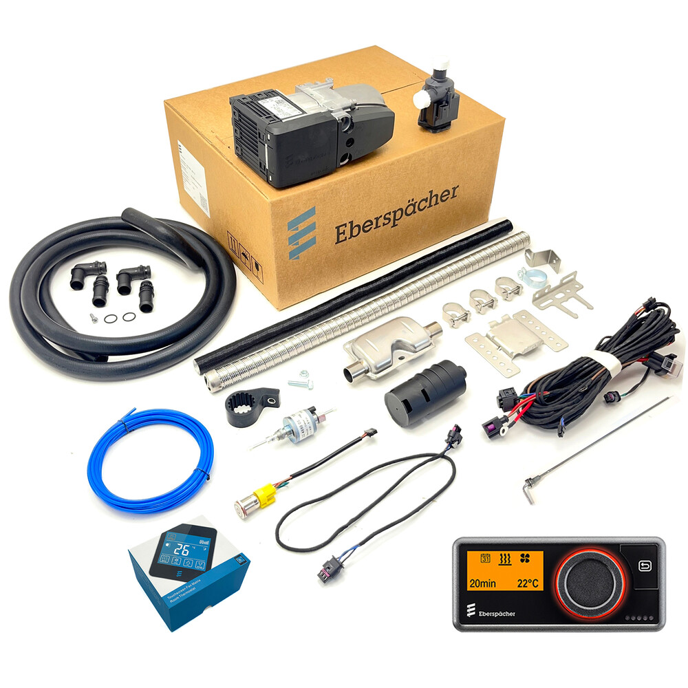 Eberspacher Espar Petrol Gasoline Heater Camper Kit for Air and Water Heating Hydronic S3 B5E 5kW 12v