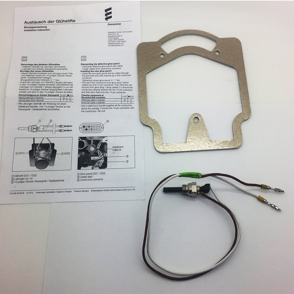 Eberspacher GlowPin & Gasket Hydronic M-II - 12 volt