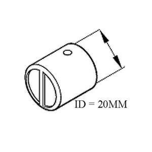 Eberspacher Heater Combustion Air Pipe End Cap | 251688801201