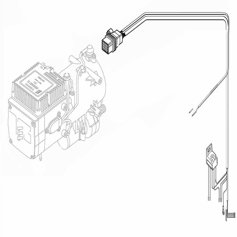 Eberspacher Hydronic 10 Heater Wiring Harness | 252160800700