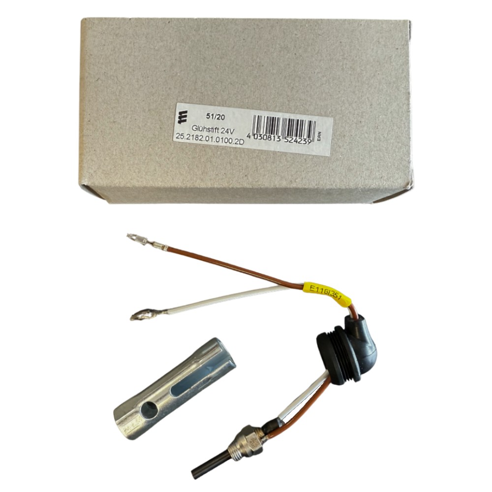 Eberspacher Hydronic D10W Scania Water Heater Glow Pin 24V | 252182010100