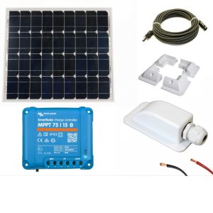 Victron Campervan & Marine Solar Charging Starter Kit 55w with Cables and Mounts