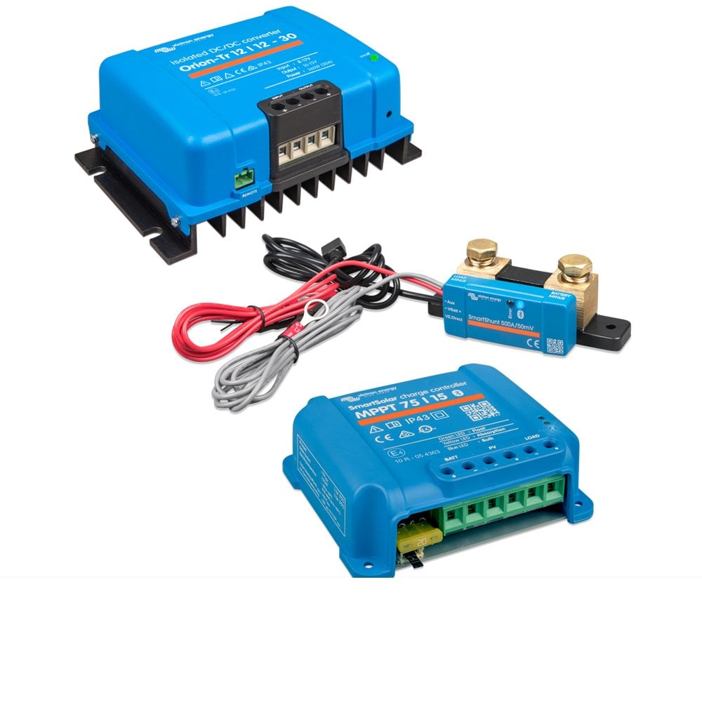 Victron DC to DC and Solar Charging Kit with SmartShunt Battery Monitor, Car Parts – offer, price and specs