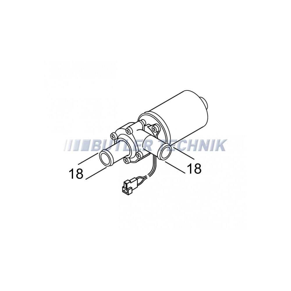 Webasto DBW 2010 Water Pump 24v U4810 | 458392