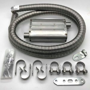Webasto Exhaust Silencer - Dual Top RHA 100 / 101 / 102