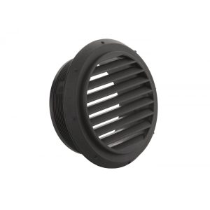 Webasto air outlet 90mm black with angled louvre | 9012285A | 1320709A